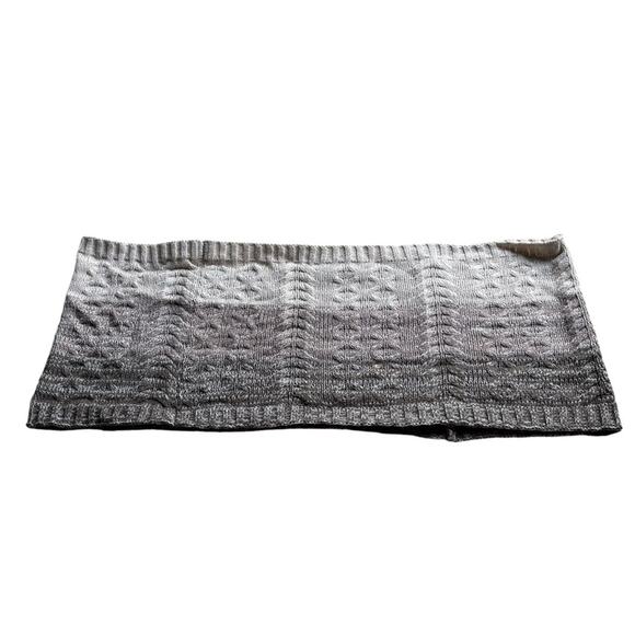 New York & Company Accessories - New York & Company Cream Knit Scarf